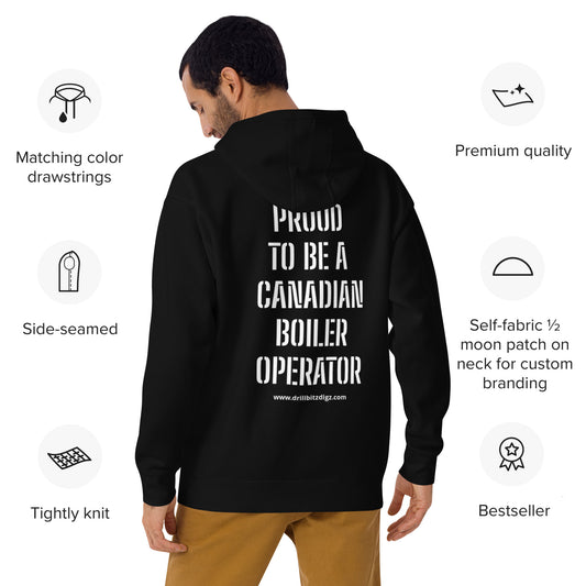 PROUD TO BE A CANADIAN BOILER OPERATOR Hoodie