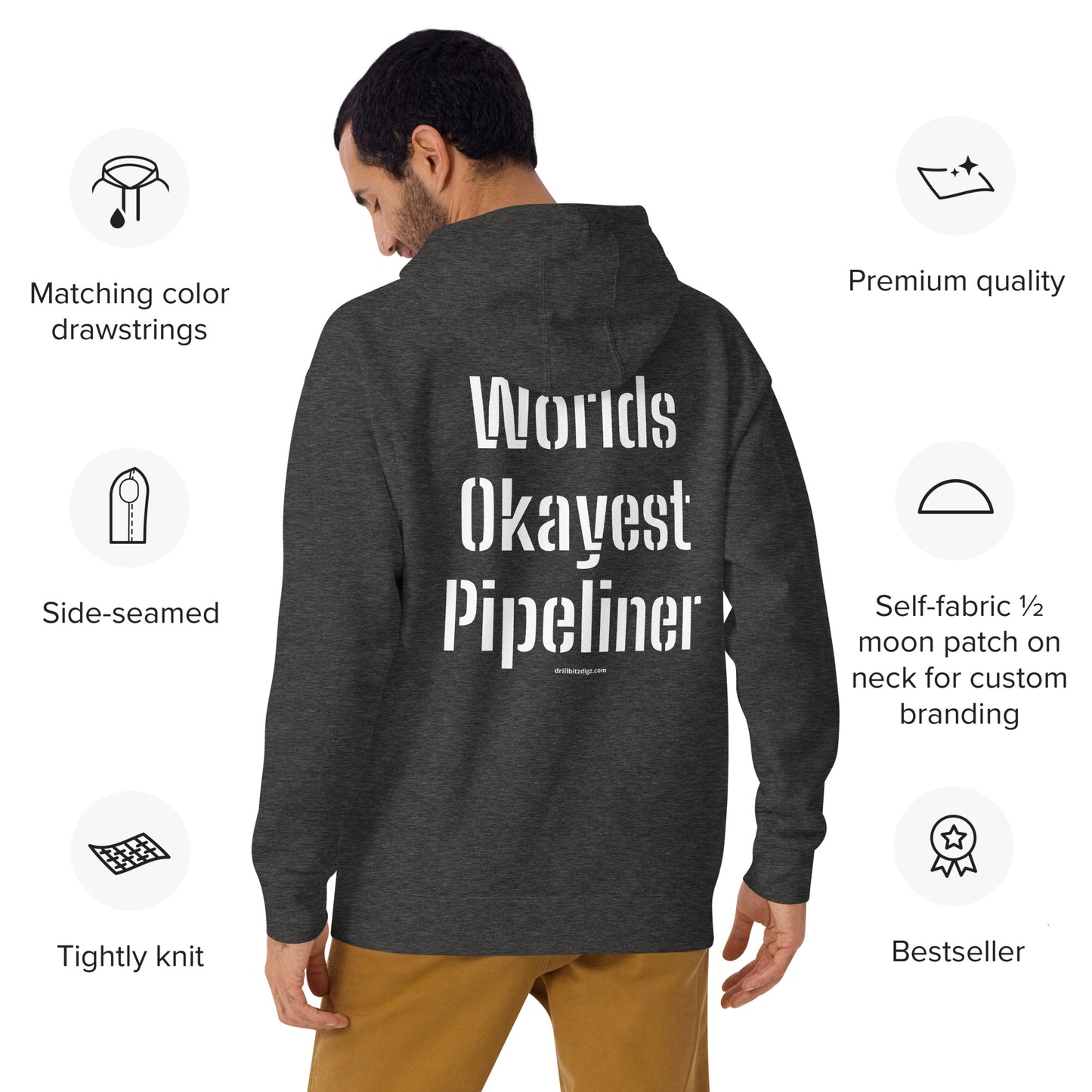 Worlds Okayest Pipeliner Hoodie