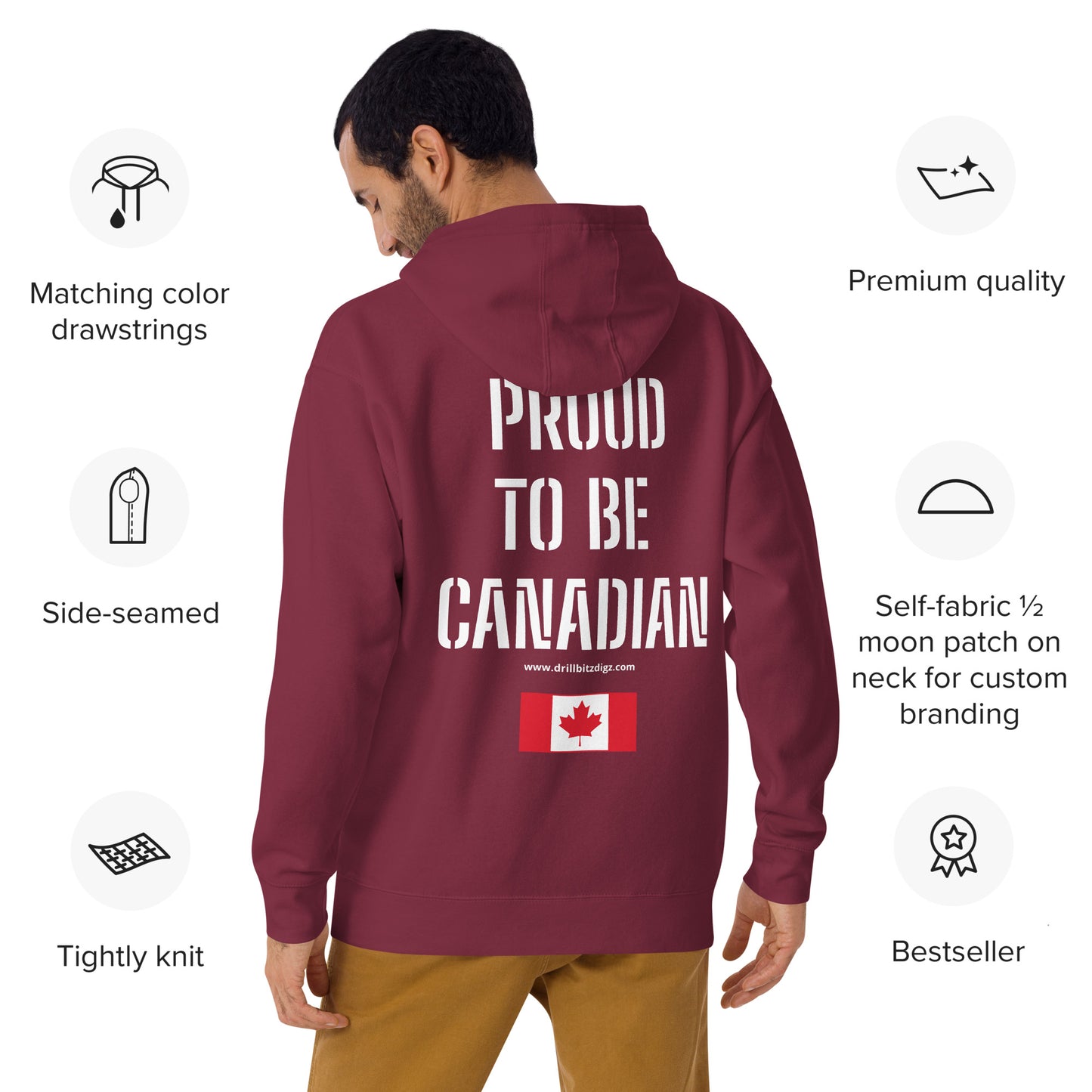 PROUD TO BE CANADIAN HOODIE