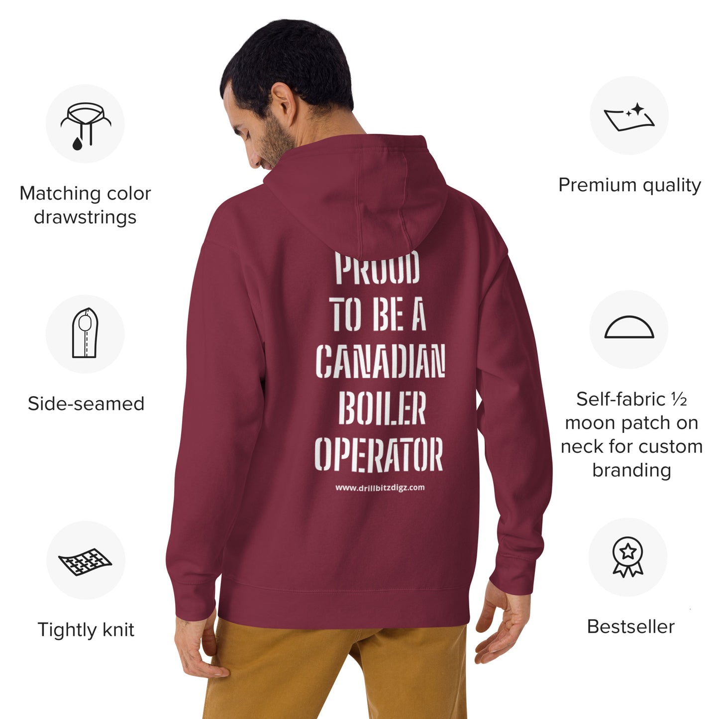 PROUD TO BE A CANADIAN BOILER OPERATOR Hoodie